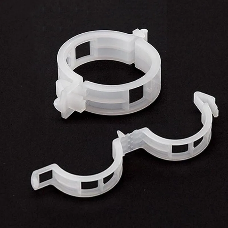 Plant Clips Plastic Plant Supports 50pcs Gardening Plant Clip Anti-break Holder Tomato Tree Support Stand Branches Garden Strengthen Fixing Tools