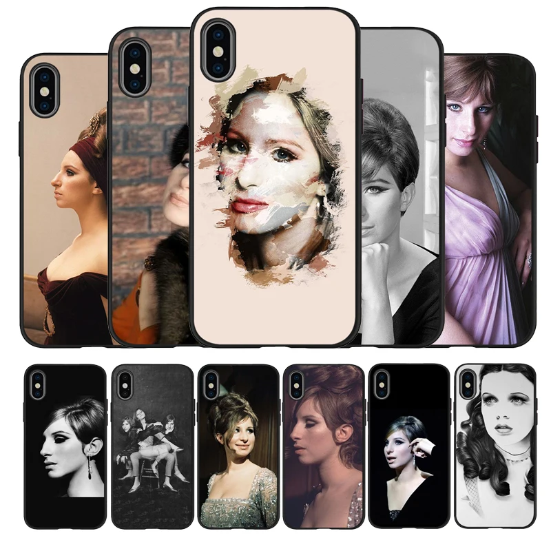 iPod Touch Barbra Streisand as Dolly Levi in Black TPU Soft Silicone Phone Case For iPhone 11 Pro Max X XS MAX 5 6 7 8 Plus | Мобильные
