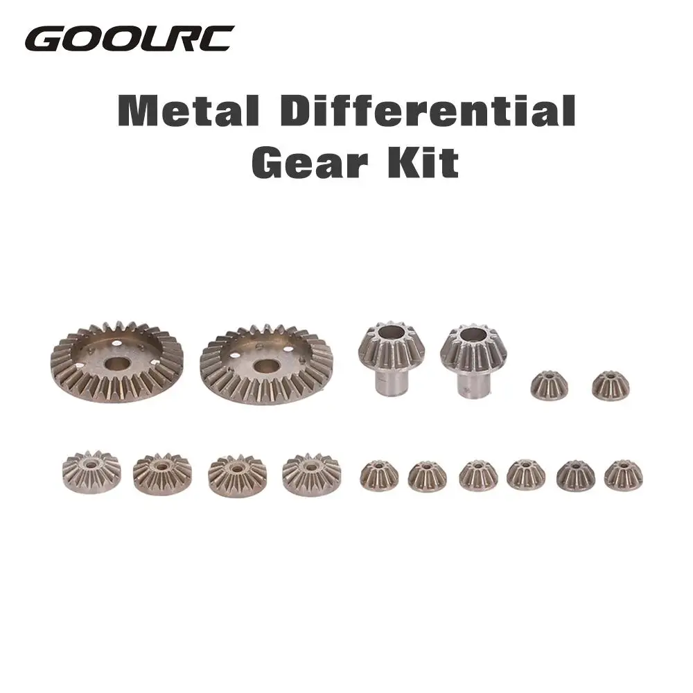 GoorRC для WLtoys XKS 144001 1/14 Радиоуправляемый автомобиль дифференциальная Шестерня