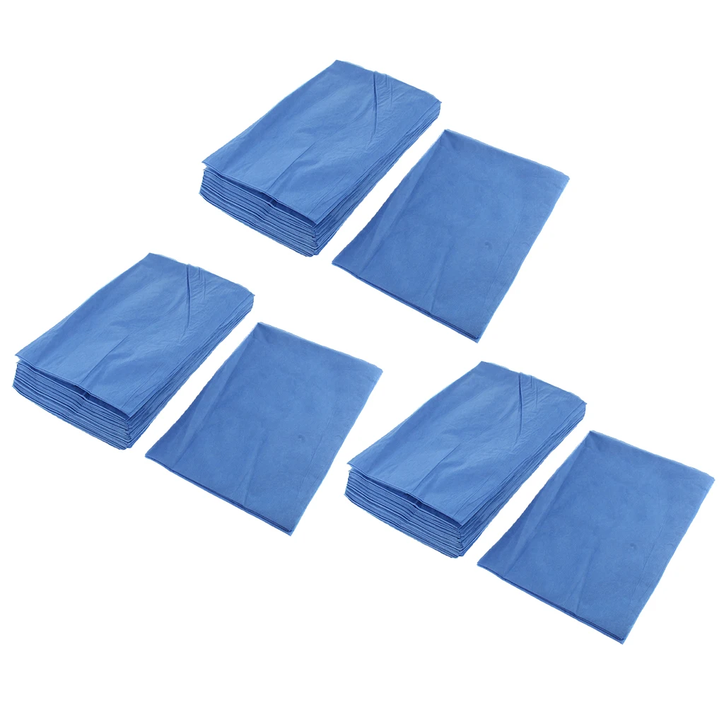 60 Pieces Disposable Fitted Massage Table Sheets - 31.5 x 70.9 inch