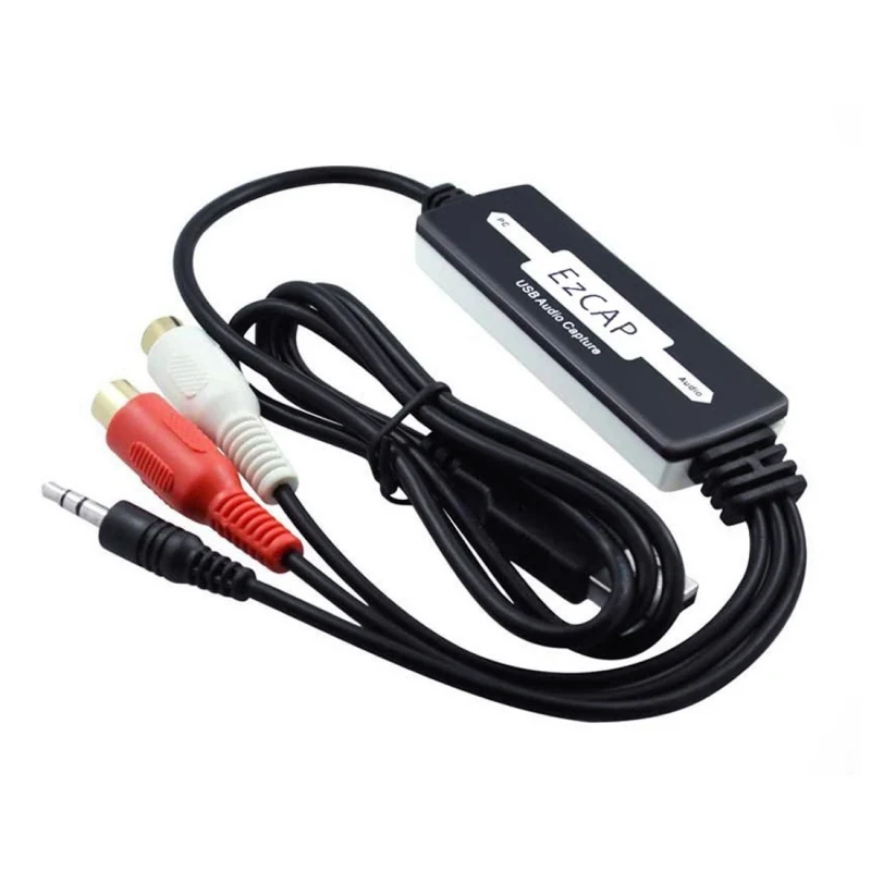 Универсальный USB аудио Захват MP3 WMA WAV OGG конвертер рекордер изменить аудио в MP3 формат к ПК