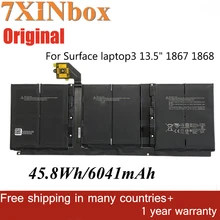 7XINbox – batterie 7.58V, 6041mAh, 45,8 wh, originale, pour ordinateur portable Microsoft Surface 3 13.5 1867 1868