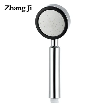 

Zhang Ji Round ABS Chorme Bathroom 68 Holes High Pressure Shower Head Sprayers Handhold Spray Water Saving Nozzle Shower Head