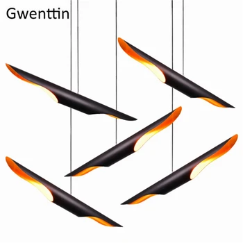 

Modern Pipe Pendant Lights Industrial Lamps Kitchen Hanging Lamp for Living Room Dining Light Fixture Suspension Luminaire Decor