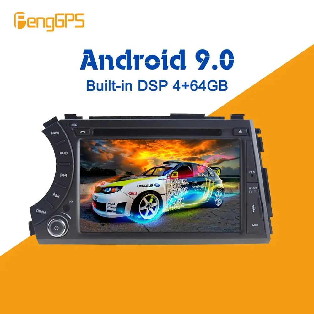 Android 9 0 4 + 64 Гб px5 встроенный DSP автомобильный DVD плеер мультимедийный