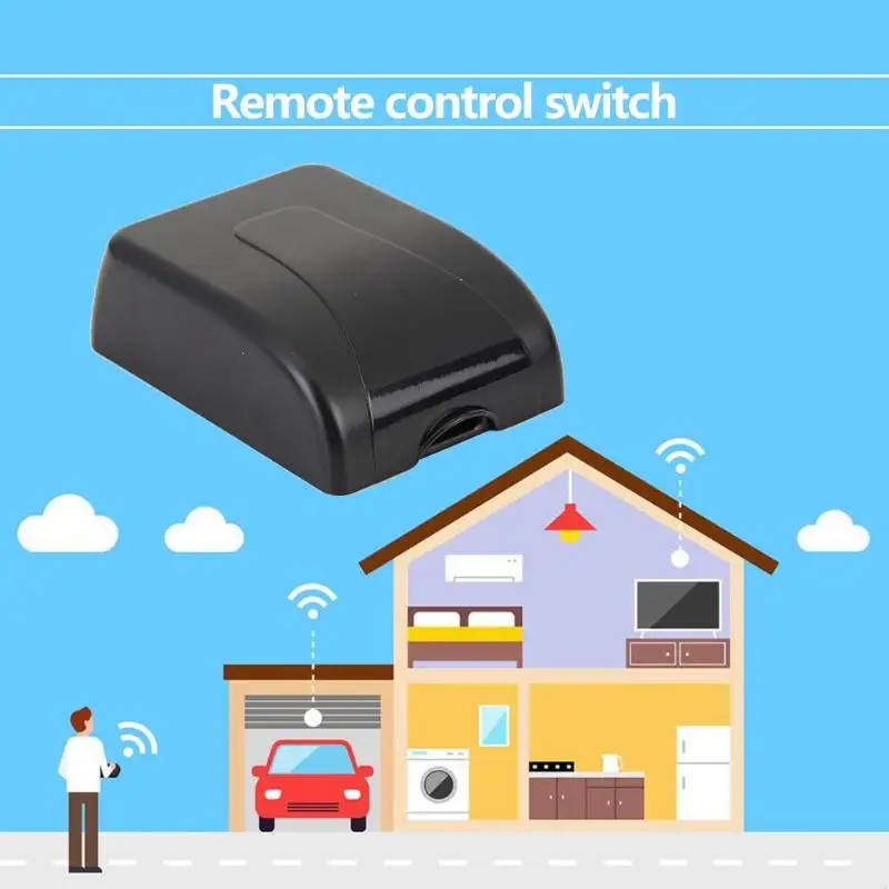 

AK-RX220V-2C Wireless Remote Control Switch Excellent Durable ABS Electronic Components Wall Ceiling Light Smart Receiver