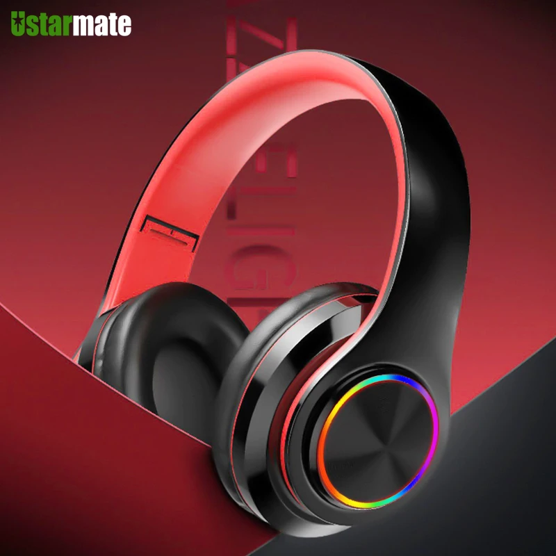 2021 Best Selling B39 Wireless Headset Bluetooth 5.0 Foldable Sport Earphones Support TF Card Game MP3 for Xiaomi Samsung Phone |