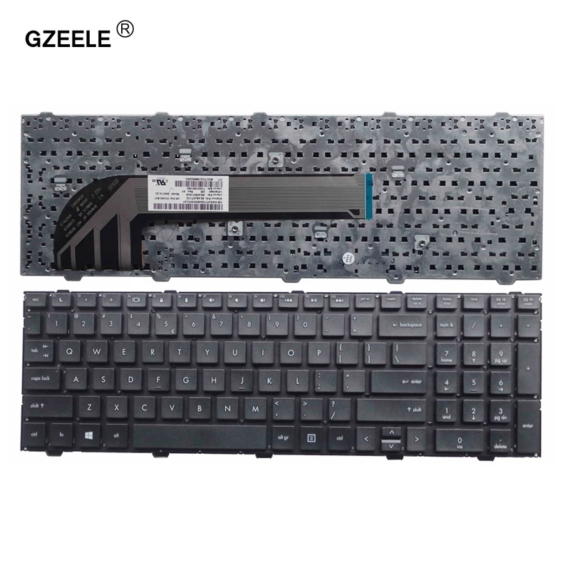 Teclado para Laptop hp Probook Acessório em Inglês para Teclado de Laptop para Modelos 4540 4540s 4545 4545s 4740s