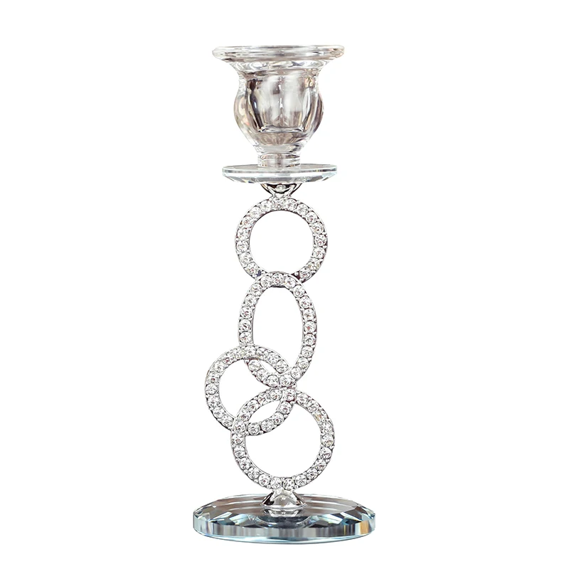 Taper Candle holder, Crystal Candle holders for Taper Candles