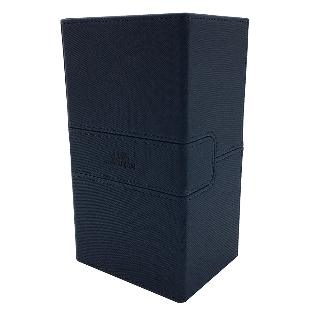 Large Sizefor-Mtg Yugioh Deck Box Card Case Binder Board Game Holder: Colore Blu 200 +
