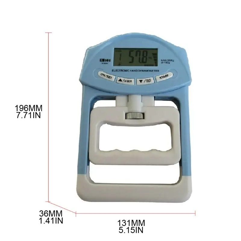 US $28.26 90kg Digital Hand Dynamometer High Accuracy Grip Strength Measurement Meter For Physical Fitness Test Supplies