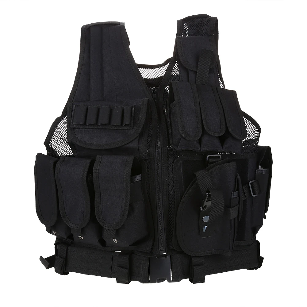 Качественная нейлоновая износостойкая дышащая Военная Защитная жилетка на