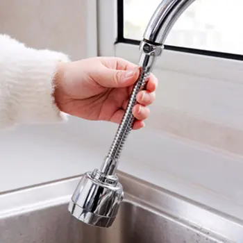 

Rotable Faucet Nozzle Filter Adapter Water Saving Tap Aerator Diffuser