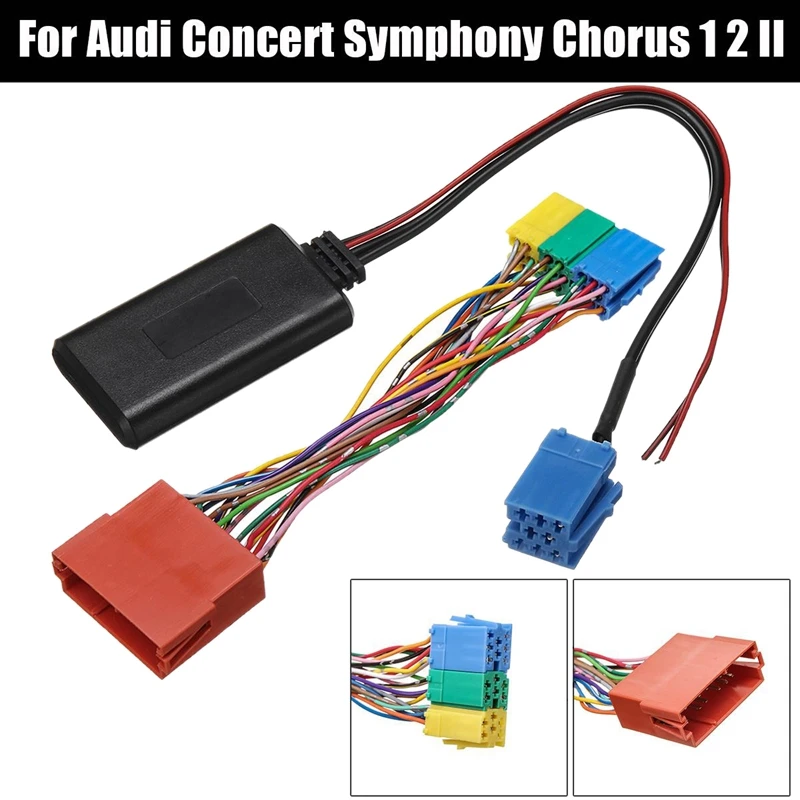 Bluetooth адаптер Mp3 Aux in Music Cd кабель адаптер Вход линия для-Audi концертная симфония хор 1 2 Ii