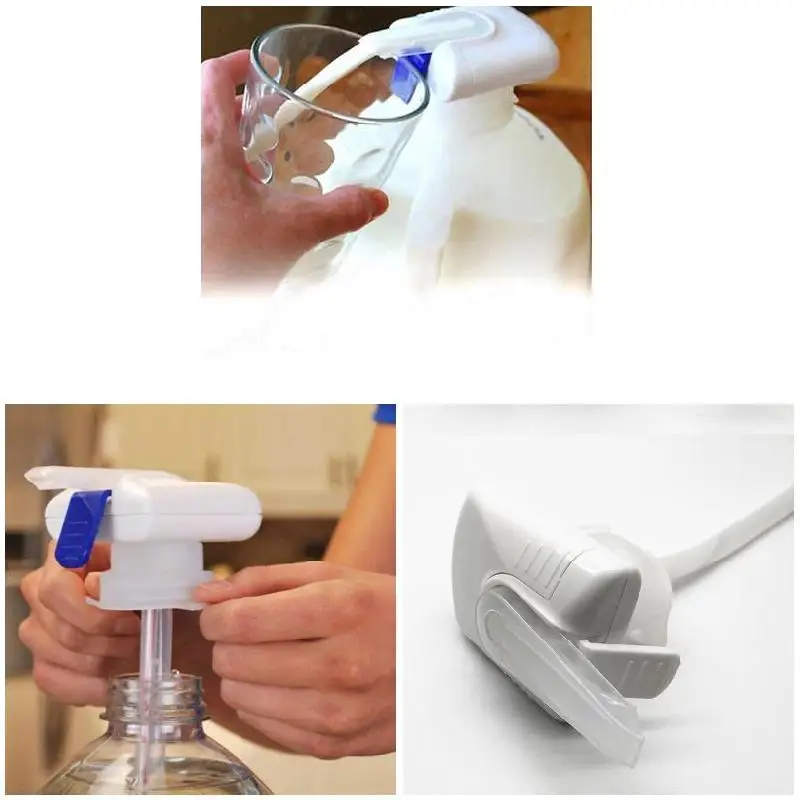 Портативный Электрический автоматический дозатор напитков водопроводный дозатор для молока с защитой от разливов белый диспенсер для напитков BJStore