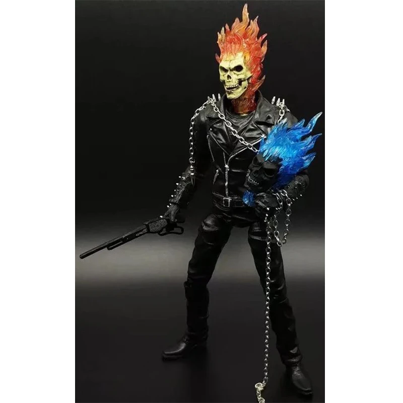 

Ghost Rider X-Man 23cm Pvc Movable Action Figure Model Figma Joint Movable Anime Archetype Toys Movie Doll Collectible Gift