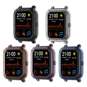 

Suitable for Huami Amazfit GTS half-pack TPU anti-fall fashion Protective shell，For Huami Amazfit GTS watch accessories