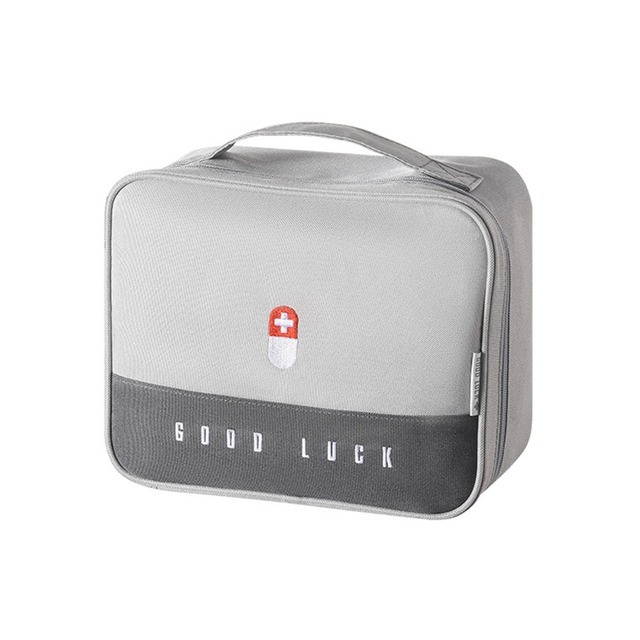 Layered Medicine Box Large-Capacity Home Portable Waterproof Fabric Medicine Cabinet Storage Box First Aid Kit