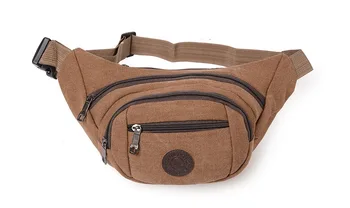 

Chest Bag Leisure Waist Bag Outdoor Sports Shoulder Bag Fanny Bag Multifunction Belt Bag Pouch Packs Fanny Pack Men canvas Bag