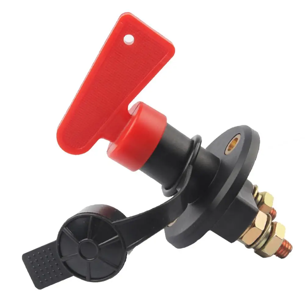 Car Battery Switch Power Isolator Cut Off Kill Switch Removable Keys