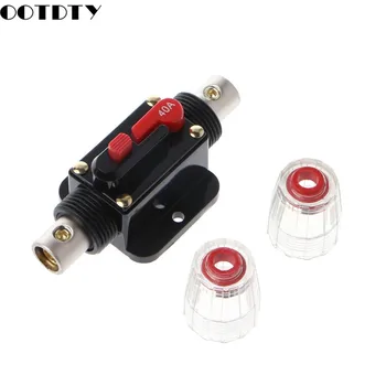 

12V DC 20A-100A Car Audio Solar Energy Inline Circuit Breaker Reset Fuse Holder