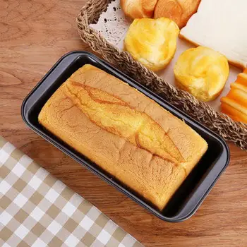 

Loaf Pan Rectangle Toast Bread Mold Cake Mold Carbon Steel Loaf Pastry Baking Bakeware DIY Non Stick Pan Baking Supplies