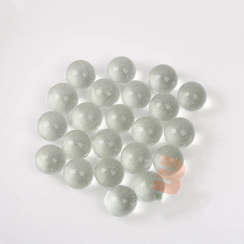 16mm Glass Marbles Balls Charms Clear Pinball Machine Home Decor for Fish Tank Vase Aquarium Toys for Kids Children 10PCS 7
