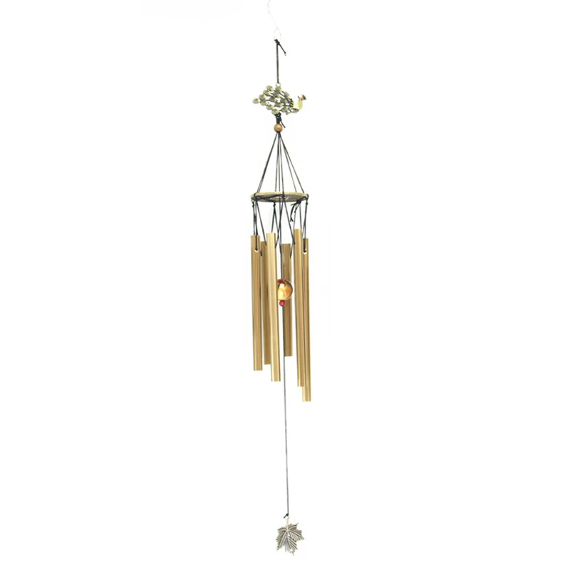 Lucky Wind Bell металлический антикоррозийный подвесной дом балкон декоративный орнамент подарок