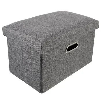 

Multifunctional Storage Stool Simple Clothes Storage Box Firm Reliable Stool