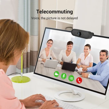 

New Hot 1080P Computer Webcam with Noise Reduction Microphone PC Laptop Camera for Live Broadcast Conference