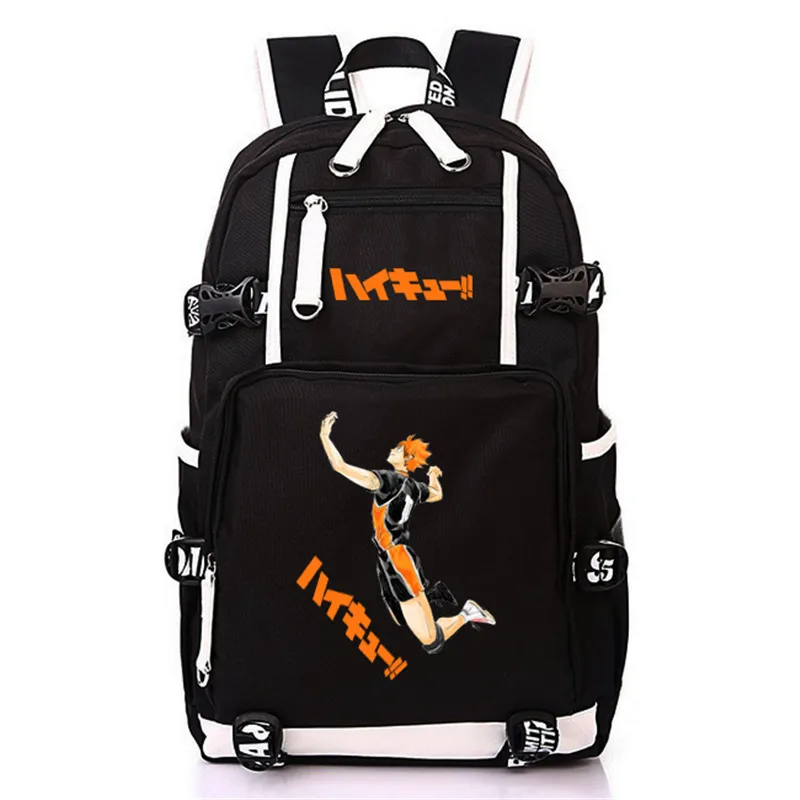 Style-8 Модный рюкзак с Аниме Haikyuu, сумка для отдыха и путешествий, сумка для ноутбука mochila, сумка для девочек, студентов, подростков, мужчин и женщин - Цвет: Style-8