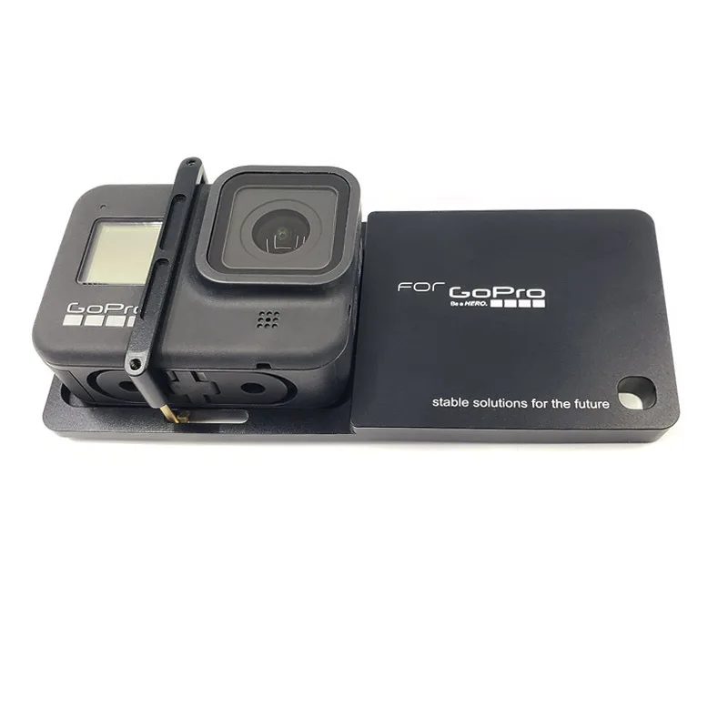 Ручной Стабилизатор Gimbal Gopro адаптер Монтажная пластина для Gopro Hero 8 для osmo moblie 2 zhiyun Smooth 4 feiyuSPG2