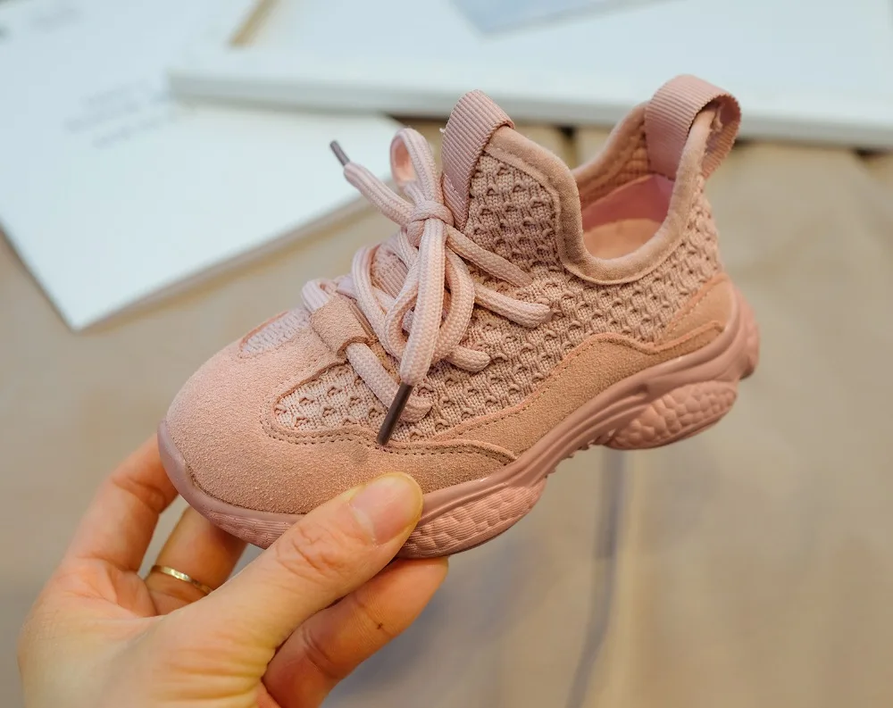 Unisex Kids Children Shoes Boys Girls Toddler Sneakers Sport Mesh Breathable Fashion Casual Kid Shoes Boy Size 21-30 New