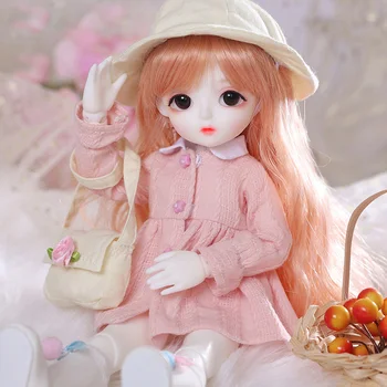 

New arrival Baby Miu 1/6 bjd sd doll Fashion Mini toys For Girls Birthday Xmas Best Gifts LCC