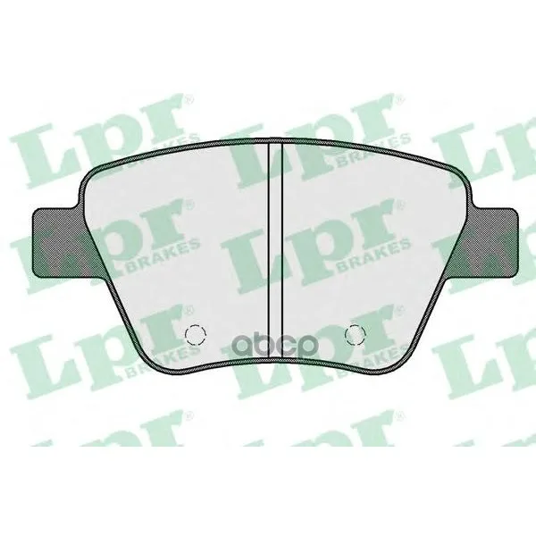 Колодки Тормозные Skoda Octavia 04-/Superb 08-/Vw Caddy/Touran 10- Задние Lpr 05p1608 Lpr арт. 05P1608
