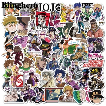 

CA1125 50pcs / set Cartoon Anime Adventure Stickers Cosplay Accessories Prop PVC Waterproof Cartoon Stickers Decals