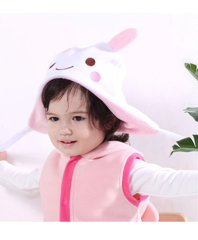 

2-8 Years Boys Girls Fleece Hats Windproof Winter Warm Hat Camping Hiking Caps Outdoor Fishing Cycling Cap