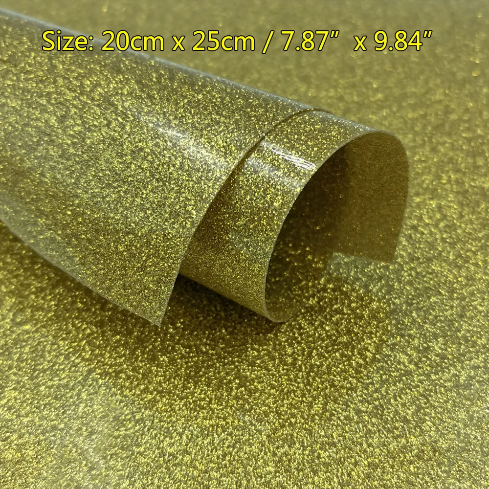 Shimmering Iridescent Glitter Heat Transfer Vinyl