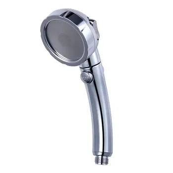 

Hand Shower Bathroom Booster Water Saving Nozzle Shower Head Health Care Hand Held Plastic Water-saving Shower Head