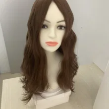 Tsingtaowigs, изготовленные на заказ европейские натуральные волосы 26 дюймов 33# еврейский парик Лучшие парики