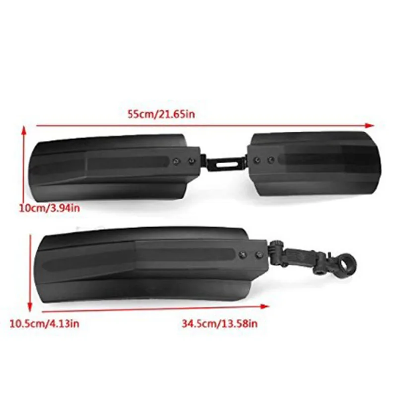 

Bicycle Fenders Mudguard Dustproof Ultra-wide Mountain Bike Splash Guards PP Bicycle Snowmobile Accessories Snow MTB Bike