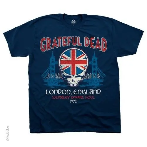 

New GRATEFUL DEAD Wembley 1972 T Shirt