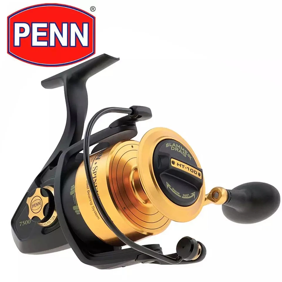 Рыболовная катушка PENN SSV 7500/8500/9500/10500 до 13 кг 4 7: 1/4.2:1|sea spinning reel|spinning reelfishing reel |