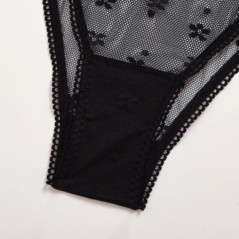 Женский кружевной комбидресс, черный комбидресс с цветочным кружевом ...