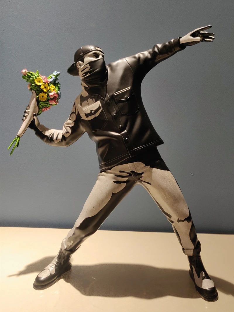 FLOWER BOMBER BLACK Ver バンクシー FLOWER BOMBER（BLACK Ver.）BANKSY バンクシー（Graffiti