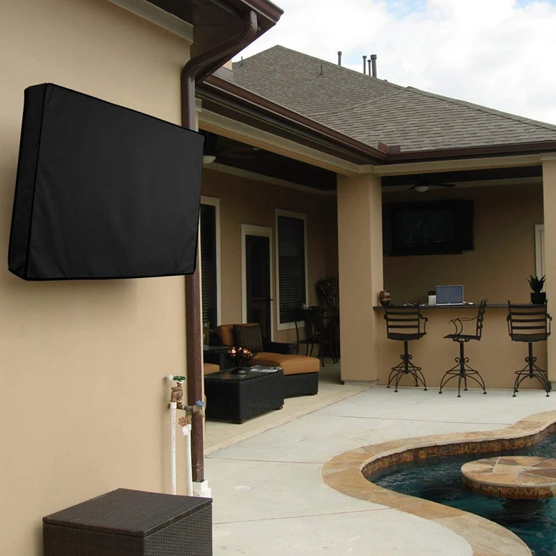 Outdoor TV Cover, Panther Series Weatherproof Universal Protector for LCD, LED, Plasma Television Sets