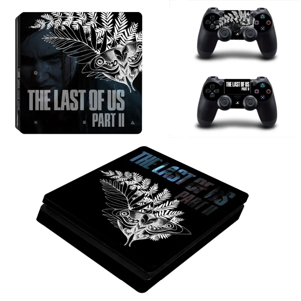 The Last of Us Part 2 PS4 Slim Skin Sticker For Sony PlayStation 4 Console and Controller For Dualshock 4 PS4 Slim Sticker Decal