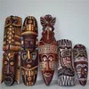 African stone mask solid wood retro nostalgic bar decoration wood carving animal wall hanging mural ornaments ► Photo 1/5