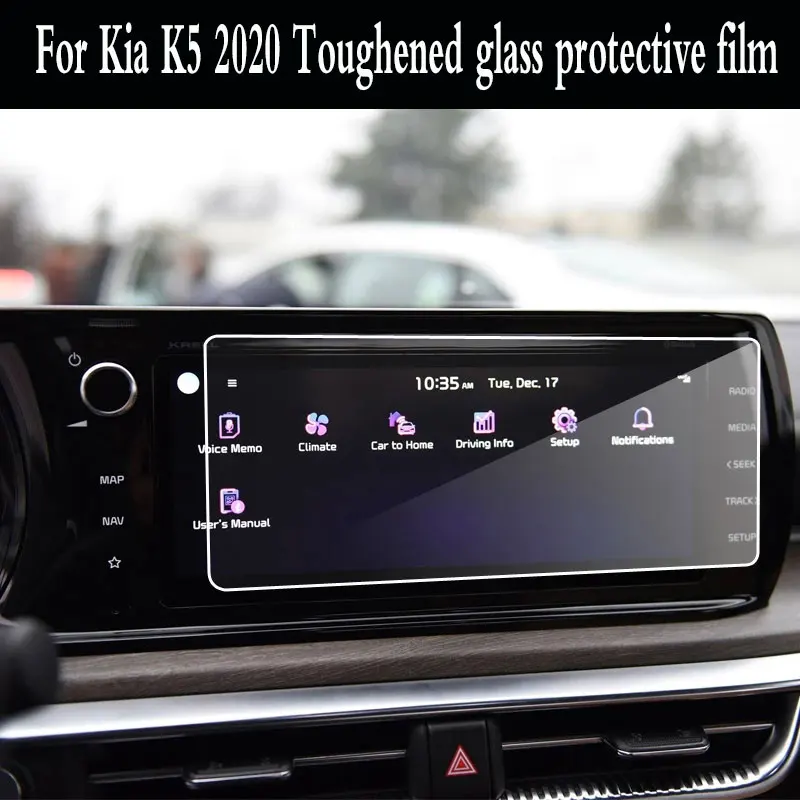 RUIYA Car Touchscreen Protector Tempered Glass Film 8" For 2022 Kia Carnival LX