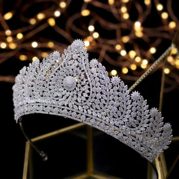 

Luxury Crown Gorgeous Royal Tiaras Queen Crowns Bridal Headpiece Hair Jewelry Tocado Novia Wedding Hair Accessories Headband